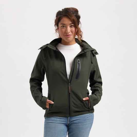 Hella - Softshell jacket - Lady - Green MV