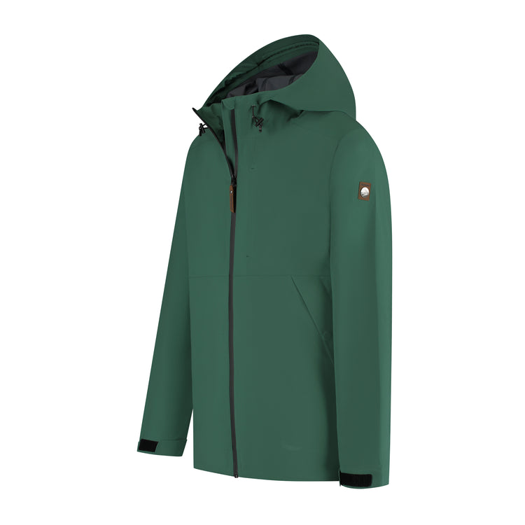 Jari - Rain jacket - Men - Dark green FL