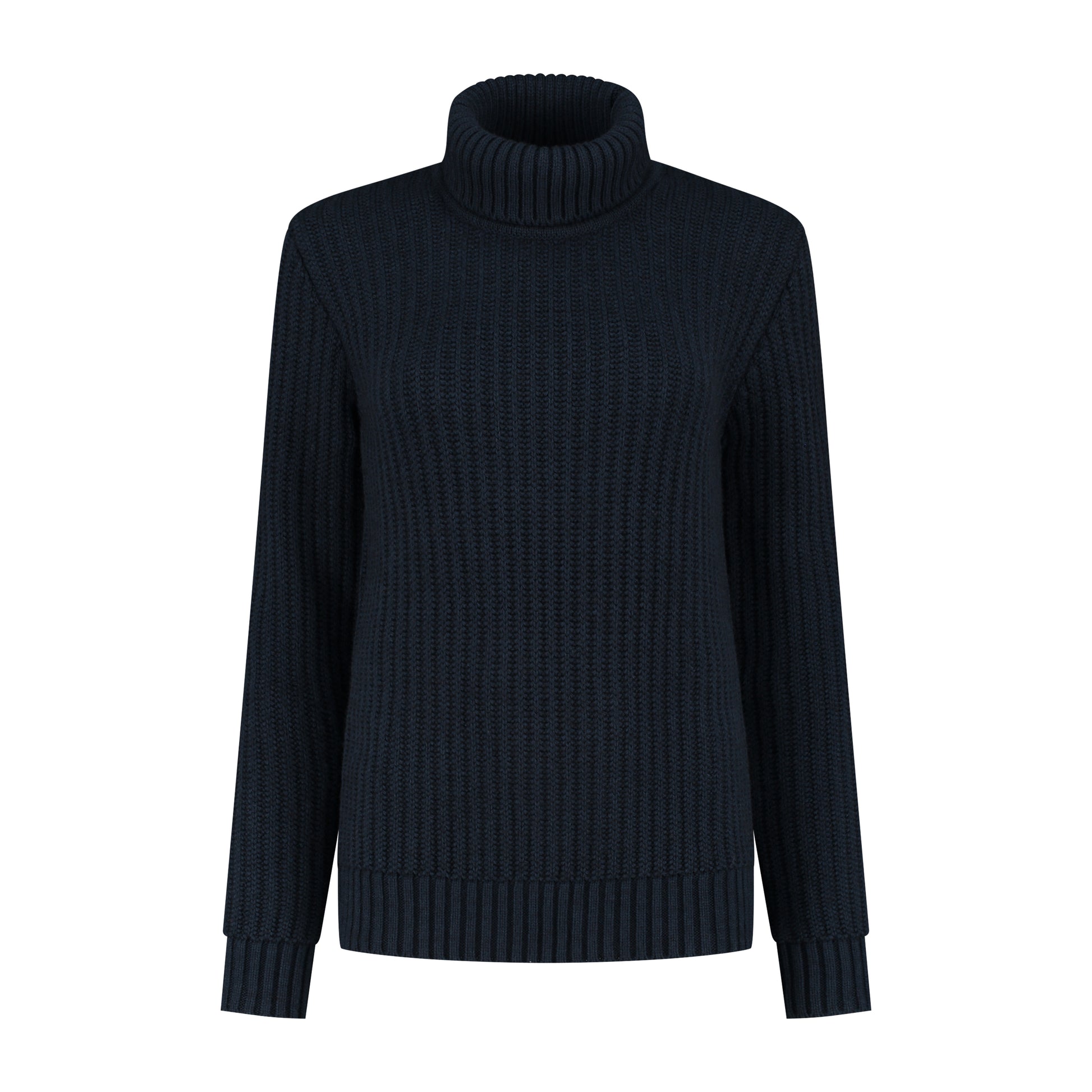 Boda - Mock neck - Lady - Navy F