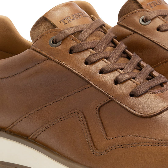 Walgrave - Leather sneakers - Men - Cognac DFW