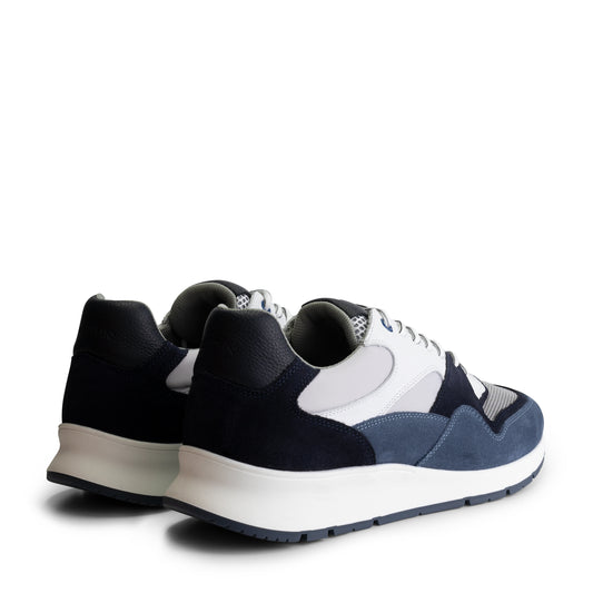 Ledbury - Leather sneaker - Men - Navy BD