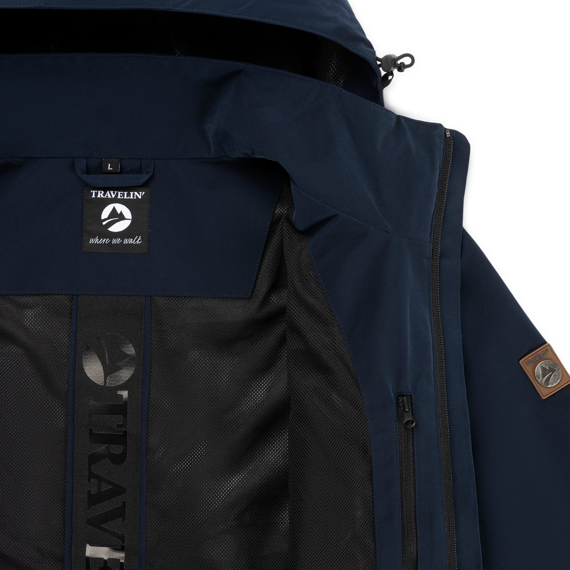 Davin - Waterproof jacket - Men - Navy DCI