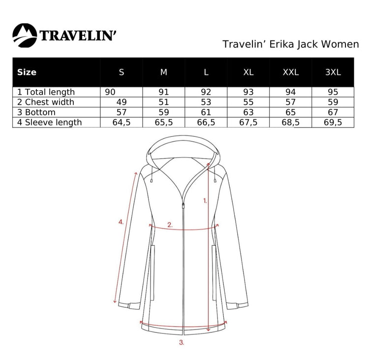 Erika - Waterproof softshell jacket - Women - Red SC