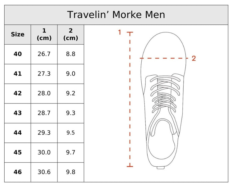 Morke - Hiking boots - Men - Black SC