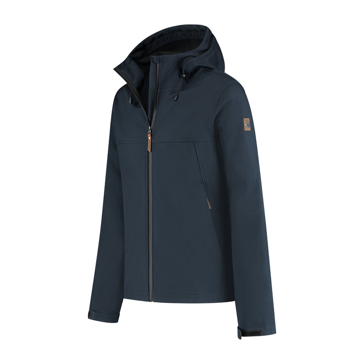 Stian - Waterproof softshell jacket - Men - Navy FL