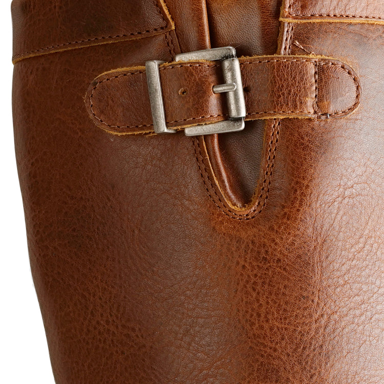 Daneborg - High leather boots - Lady - Cognac DFS