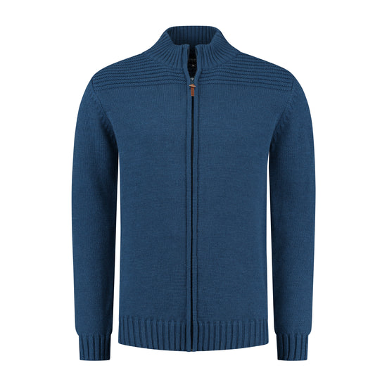 Raahe - Cardigan - Men - Blue F