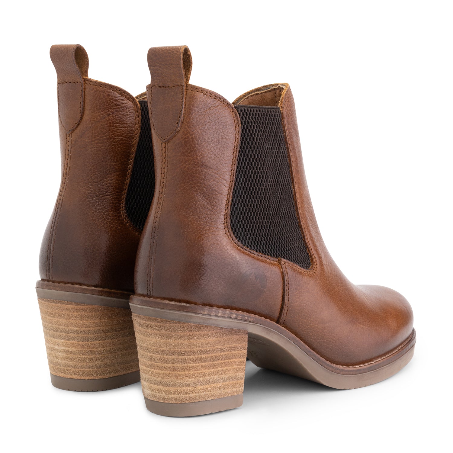 Sevres - Leather chelsea boots - Lady - Cognac BD