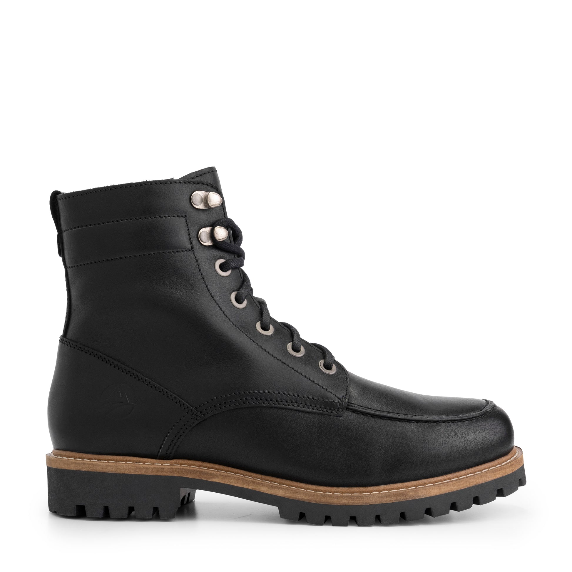 Haugesund - Wool-lined lace-up boots - Men - Black R