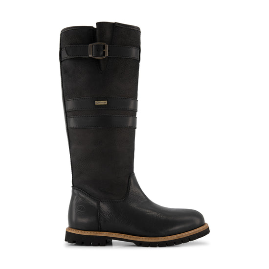 Norway - Wool-lined high outdoor boots - Women - Black R