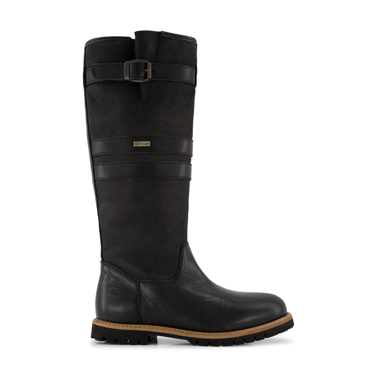Norway - Wool-lined high outdoor boots - Women - Black R