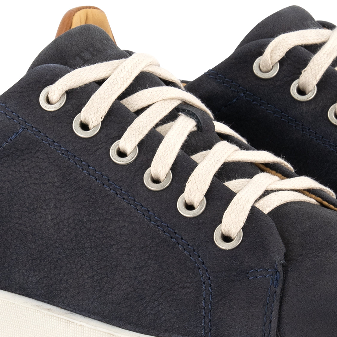 Metz - Leather sneaker - Lady - Blue DFW