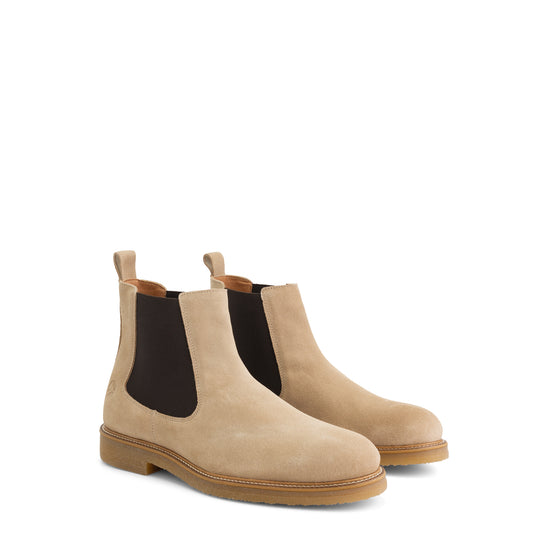 Ealing - Suede chelsea boots - Men - Sand FRD