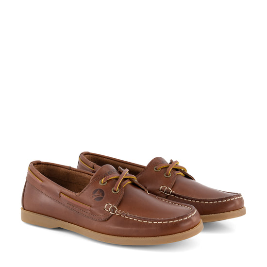 Exmouth Boat shoes Lady Brown