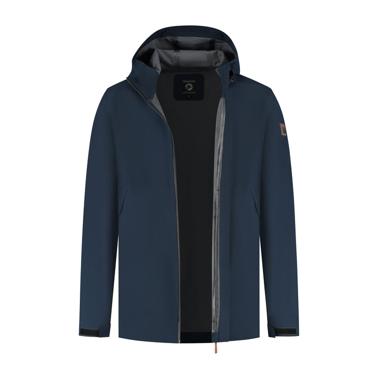 Jari - Rain jacket - Men - Navy CVO