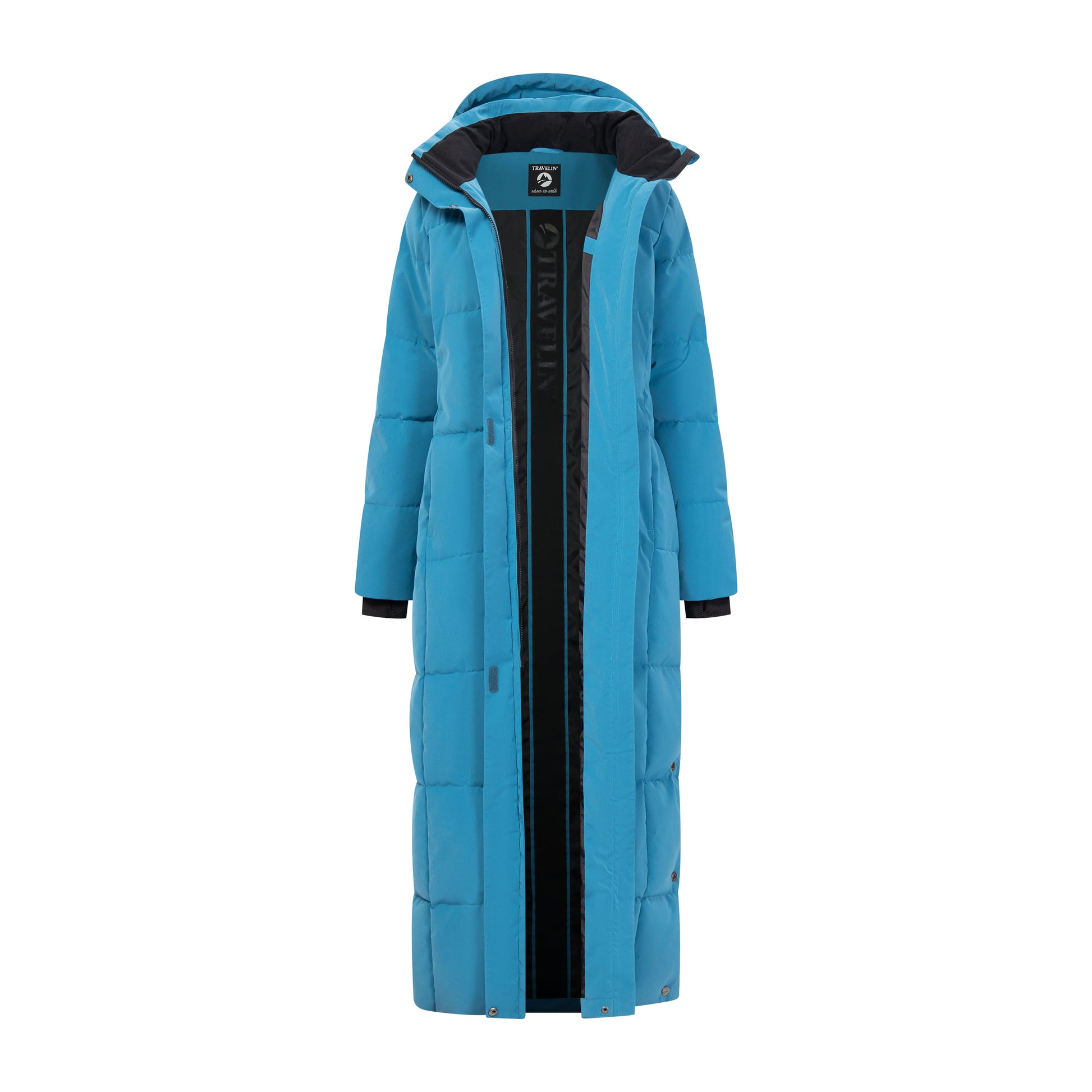 Ostra - Puffer parka - Lady - Blue CVO