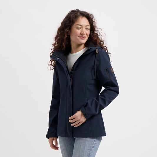 Malika - Waterproof softshell jacket - Women - Navy MV