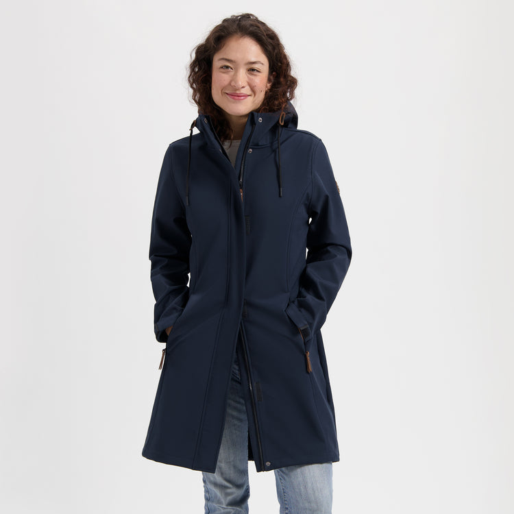 Erika - Waterproof softshell jacket - Women - Navy MV
