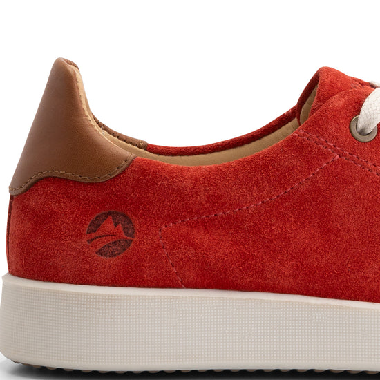 Metz - Suede sneaker - Lady - Red DFH