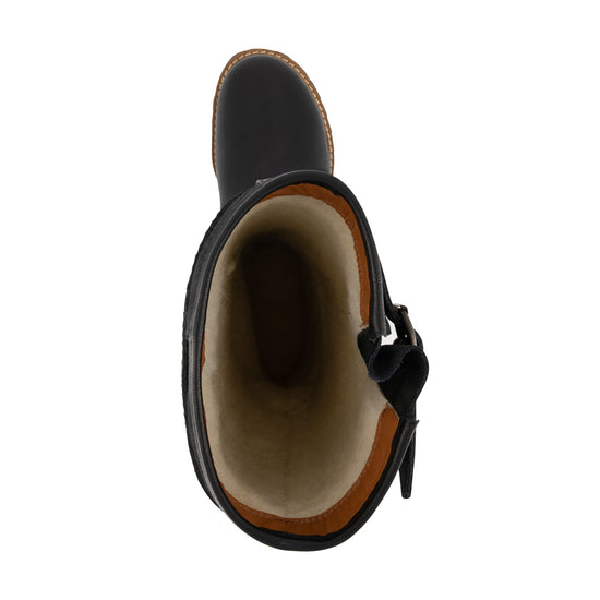 Norway - Wool-lined high outdoor boots - Women - Black UPS