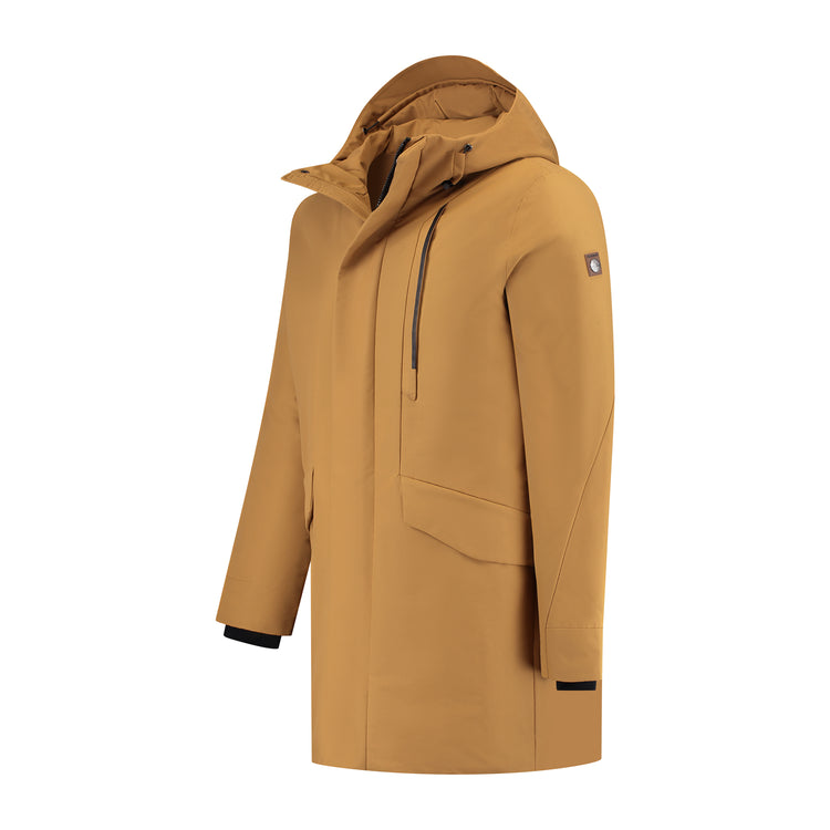 Asger - Parka jacket - Men - Mustard FL