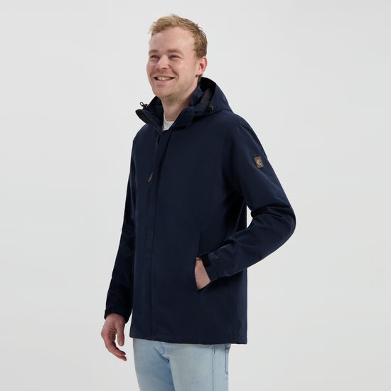 Davin - Waterproof jacket - Men - Navy MV