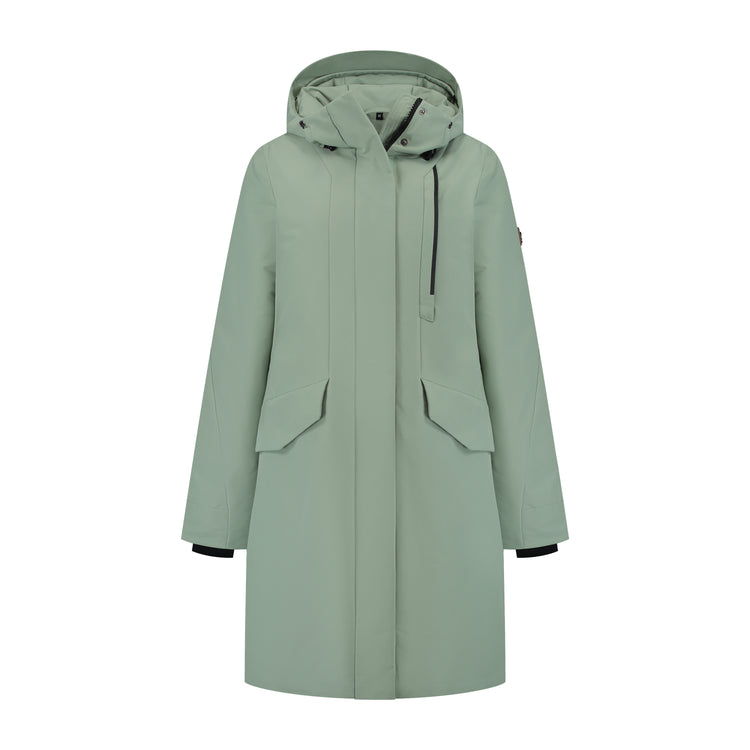 Bodil - Waterproof winter coat - Lady - Green F