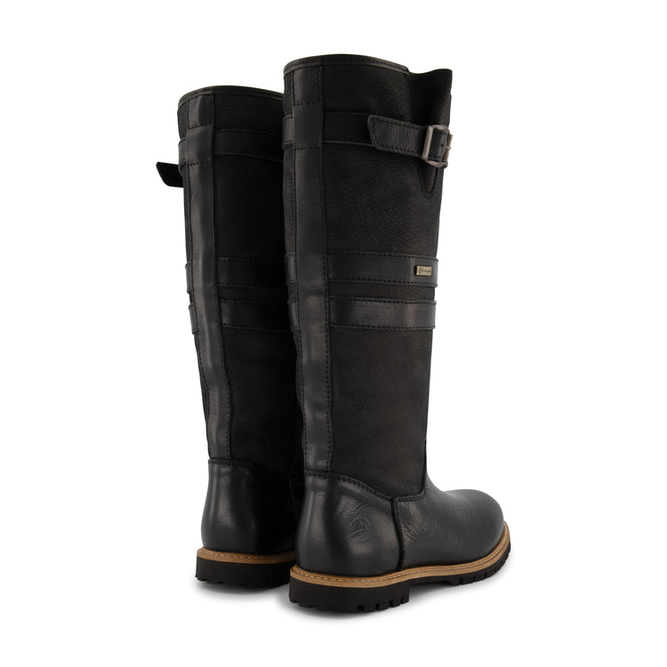 Norway - Wool-lined high outdoor boots - Women - Black BD