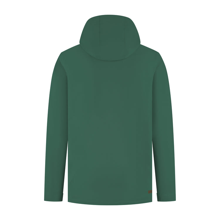 Jari - Rain jacket - Men - Dark green B