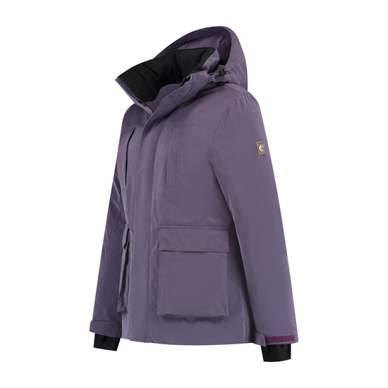 Thyra - Winter coat - Lady - Dark purple FL