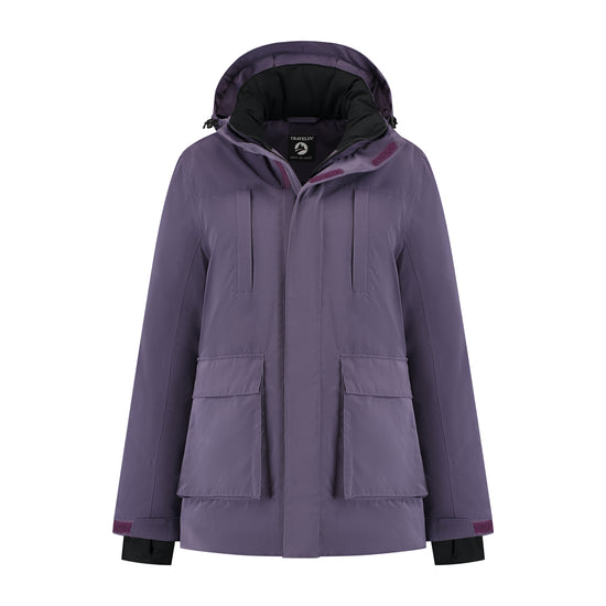 Thyra - Winter coat - Lady - Dark purple F