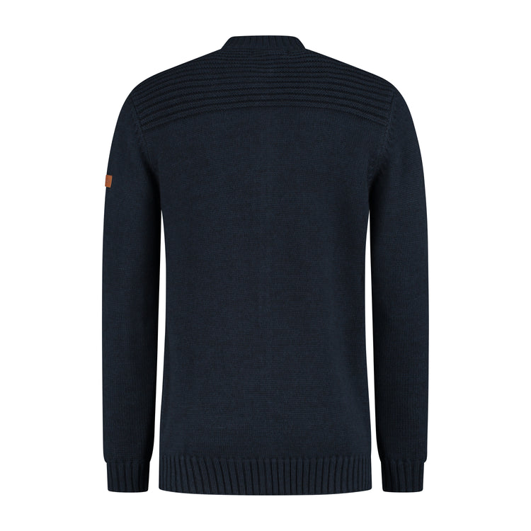 Raahe - Cardigan - Men - Navy B