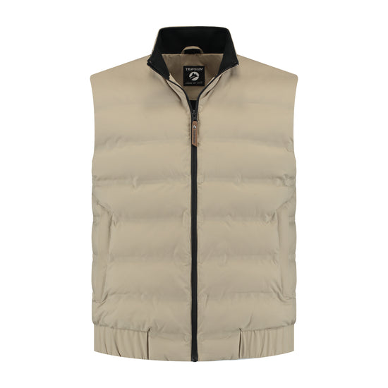 Magnus - Bodywarmer - Men - Taupe F