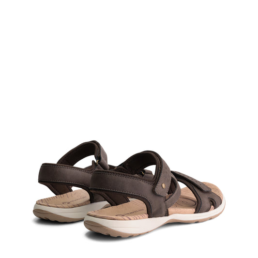 Sollia - Hiking sandals - Women - Dark brown BD