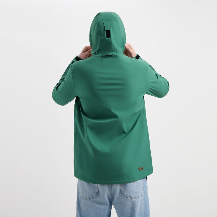 Jari - Rain jacket - Men - Dark green MV