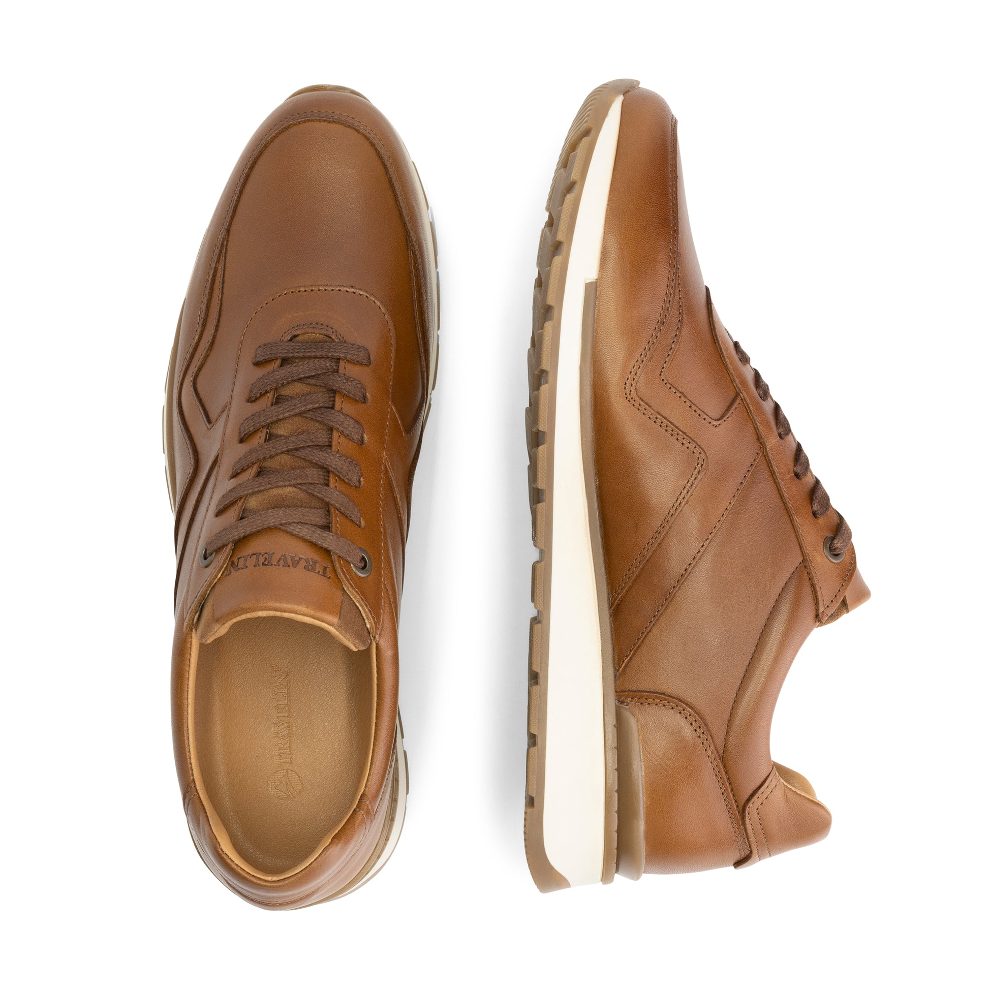 Walgrave - Leather sneakers - Men - Cognac UPD