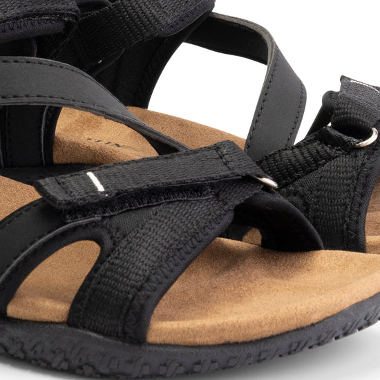 Helsem - Hiking sandals - Lady - Black DFW