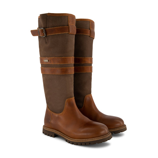 Lindau - High leather outdoor boots - Lady - Brown FRD