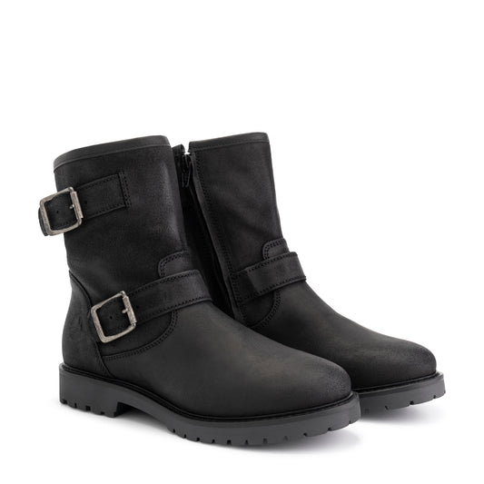 Vattrup - Leather boots - Lady - Black FRD