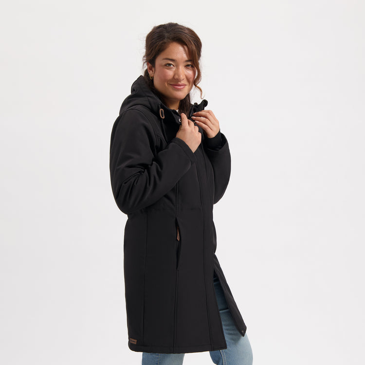 Erla - Softshell jacket - Lady - Black