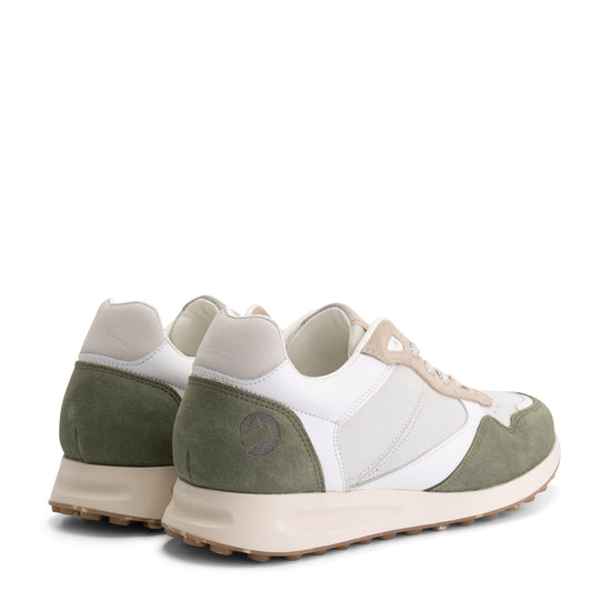 Crozon - Leather sneakers - Lady - Green BD