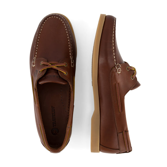 Exmouth - Boat shoes - Men - Brown UPD