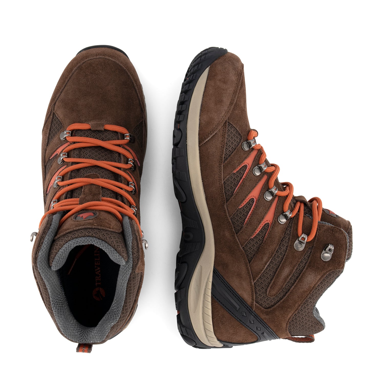 Nyborg - High hiking shoes - Men - Brown UPD