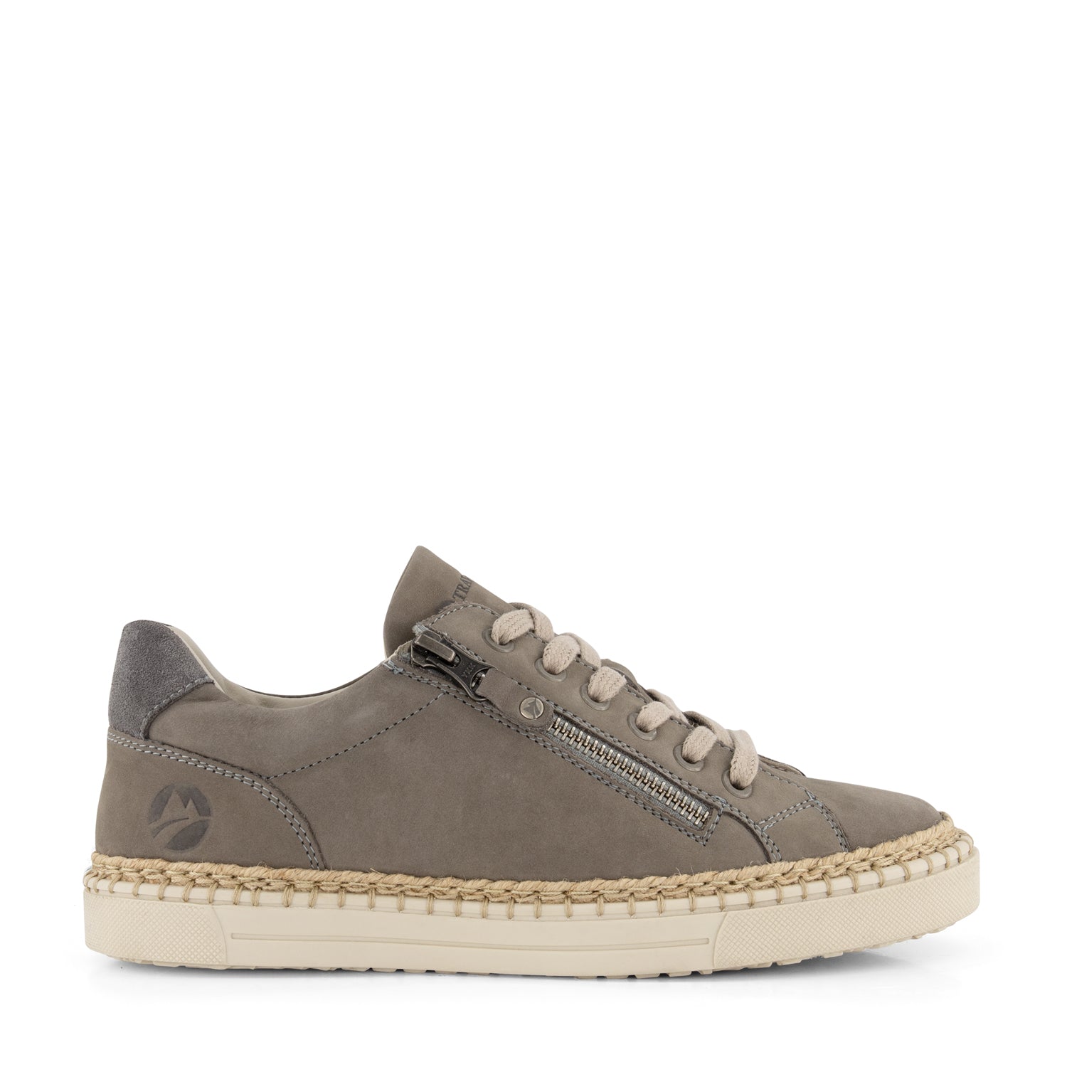 Arras - Leather sneakers - Lady - Grey R