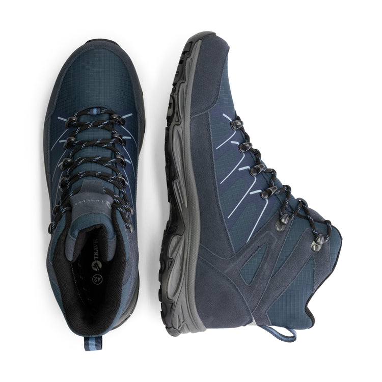 Grasten - Semi-high hiking boots - Men - Navy UPD