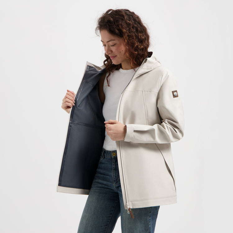 Jannike - Rain jacket - Women - Sand MV