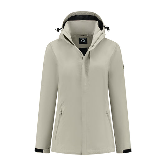 Alma - Waterproof jacket - Lady - Sand F