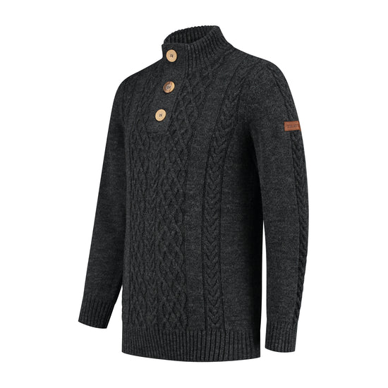 Falun - Jumper - Men - Dark Antracite FL