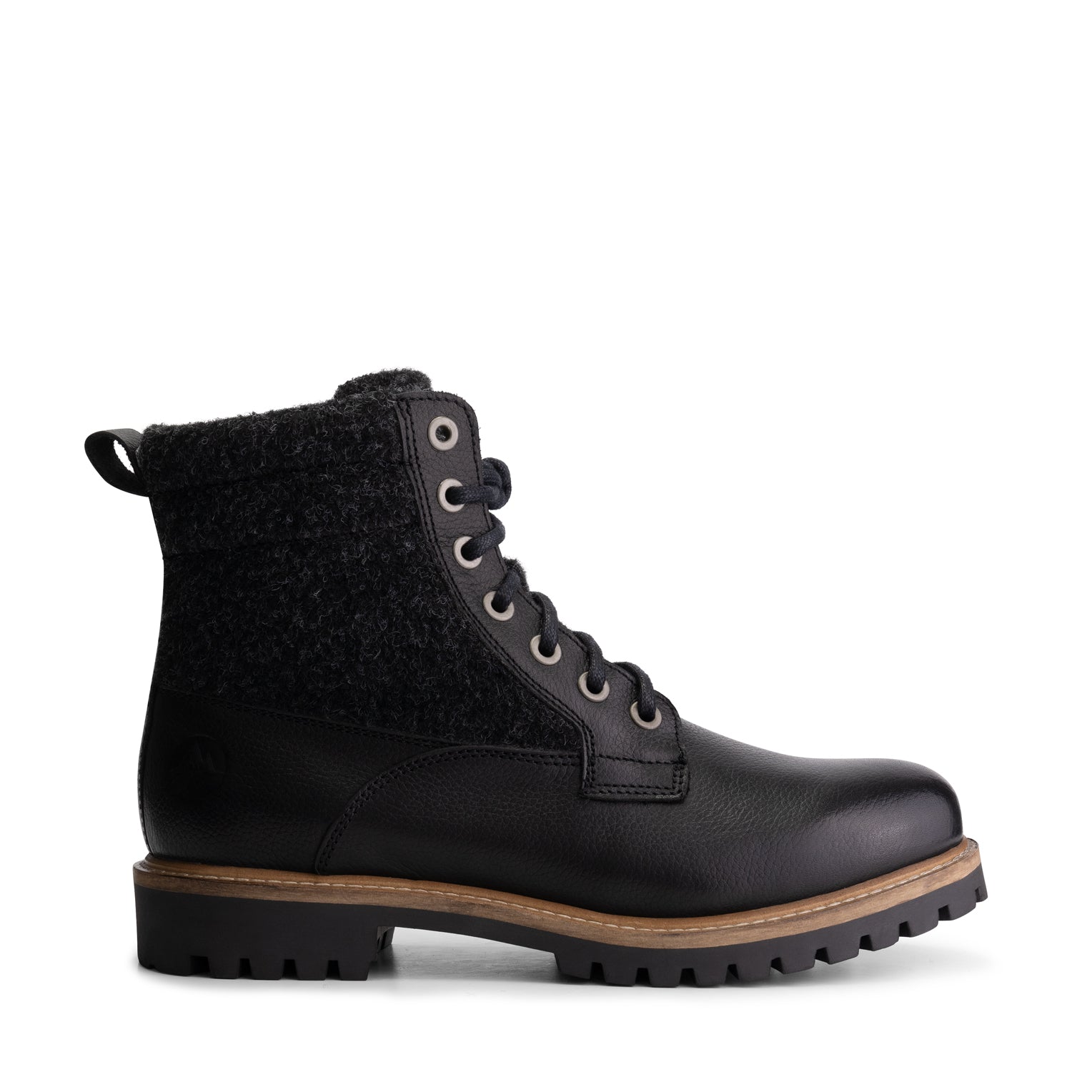 Visnes - Leather ankle boots - Men - Black R