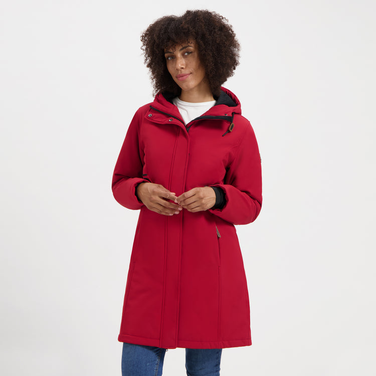 Enrike - Waterproof softshell jacket - Lady - Red MV